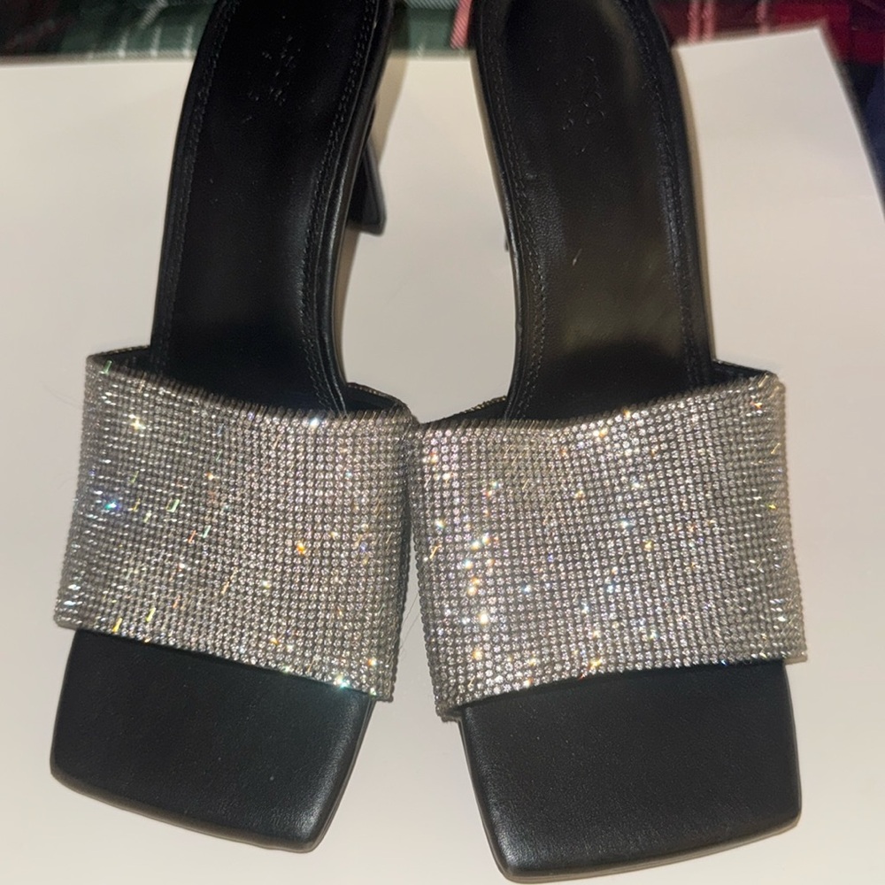Asos size 9 rhinestone sandals